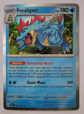 Feraligatr 041/162 Sv05: Temporal Forces Holo NM - Image 1 of 2