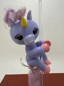 Wowwee 2017 ❤ Fingerlings ❤ Purple Baby Unicorn ALIKA -Brushable Interactive Pet - Bild 1 von 4
