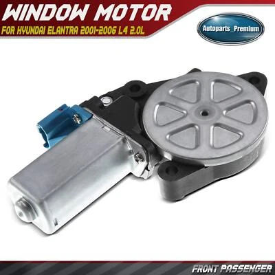 Power Window Lift Motor for Hyundai Elantra 2001-2006 Front RH Right 82460-2D001 - Image 1 of 4