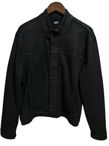 Hudson Moto Jacket Large Biker Denim Dry Clean Only Designer - Picture 1 of 8