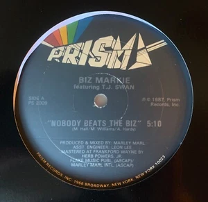 Biz Markie Feat TJ Swan – Nobody Beats The Biz 12″ Vinyl (NMC) Very Rare - Picture 1 of 5