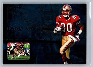 Jerry Rice 2000 SkyBox Dominion Go-To Guys #8G - Salón de la fama casi nuevo-como nuevo *tarjetas de texto* - Imagen 1 de 2