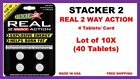 Stacker REAL 2 Way Action - Box 10 Packs - Energy Diet Burn Fat Weight Loss 2WAY