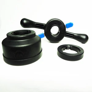 Equilibrador de rueda de 36 mm tuerca de ala de liberación rápida y tuerca de buje de taza de presión - Imagen 1 de 9