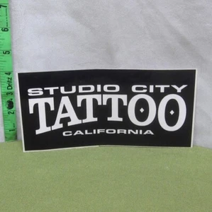 STUDIO CITY TATUAJE pegatina parachoques adhesivo californiano perforación corporal Los Ángeles - Imagen 1 de 2