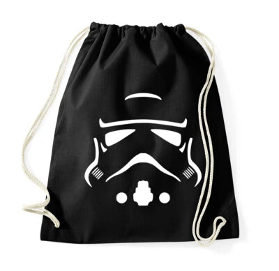 Youth Designz Baumwoll Beutel Turnbeutel Tasche Stormtrooper Star Luke Wars Fun