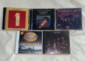 Beatles/Journey/Backstreet Boys/America/Eagles CDs - Set Of 5 - Picture 1 of 17