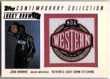 JOSH HOWARD 2003-04 Topps Contemporary Collection Lucky Draw #/175 - MAVERICKS