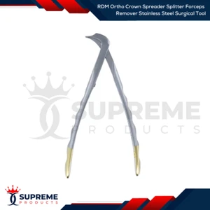 RDM Ortho Corona Esparcidor Divisor Pinzas Removedor Acero Inoxidable Herramienta Quirúrgica - Imagen 1 de 1
