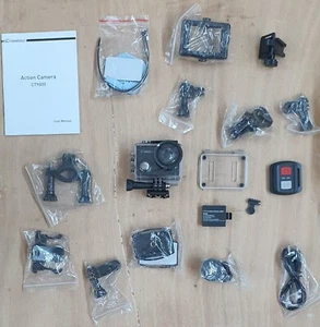 Crosstour ct9000 4k 16MP Ultra HD Action Camera Water Resistant accessories WiFi - Picture 1 of 10