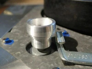 NEW PRECISION-MACHINED 50 HZ DRIVE PULLEY FOR Thorens TD165 without clutch - Imagen 1 de 2