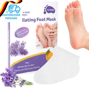 ACWOO Fußmaske, 4 Paar Hornhaut Fußmaske, Hornhautentferner Socken, Foot Hornhau - Bild 1 von 12