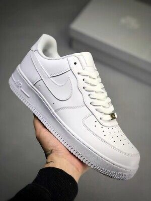 Nike Air Force 1 '07 Low Uomo Donna Bianco Sneakers 37 38 39 40 41 42 43 44 45 • 105€