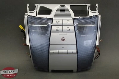 05-11 MERCEDES SLK CLASS R171 CONSOLE SUPERIOR DIANTEIRO CÚPULA CONJUNTO DE LÂMPADA DE LUZ - Imagem 1 de 4