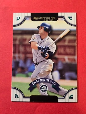 2002 Donruss #46 Edgar Martinez, cd1 - Image 1 of 3
