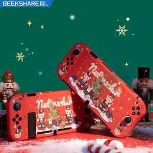 Funda protectora Geekshare para Nintendo Switch/OLED Joycon regalo de Navidad - Imagen 1 de 19