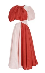 NWT | Aje Entwined dress | Red and pink | Size AU4/UK4/US0 - Picture 1 of 6