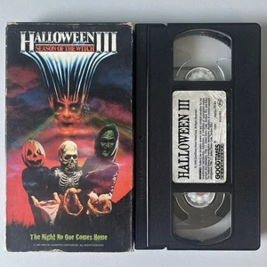 Halloween III Season of the Witch VHS 1982 Goodtimes 1996 Horror John Carpenter - Picture 1 of 4