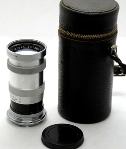 VERY RARE KODAK EKTAR 100 mm F3.5 LENS LEICA LTM M39 LEICA M Rangefinder COUPLED - Picture 1 of 7