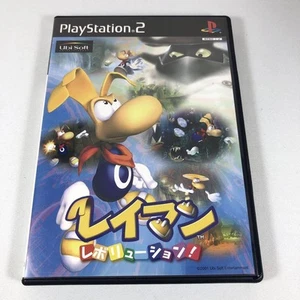 Rayman Revolution PS2 NTSC-J Japan Import PlayStation 2 Game Used Tested CIB - Picture 1 of 5
