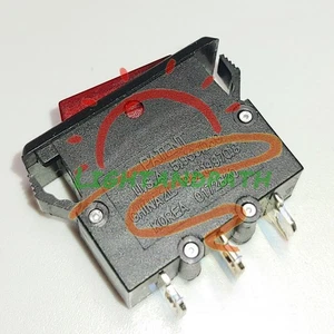 JOEMEX M1 Series Power Circuit Breaker Reset On Rocker Switch 3 Pin 15A 125VAC - Picture 1 of 4