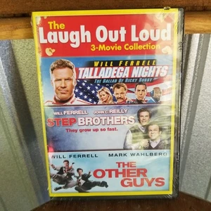 Comedy 3-Movie Collection DVD NEW Talladega Nights,Step Brothers, The Other Guys - Picture 1 of 1