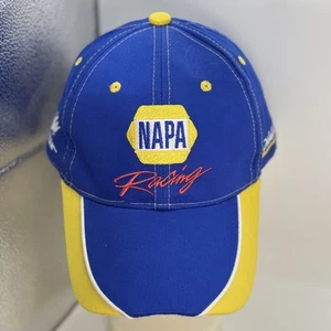 NAPA Racing Hat Cap Strap Back NASCAR Michael Waltrip MWR Mens Race Car 80s - Picture 1 of 7