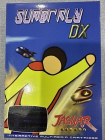 Atari Jaguar Superfly DX New Cartridge Complete CIB Authentic Retro Rare
