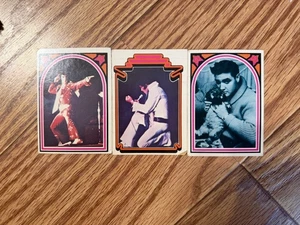 SET 1978 BOXCAR ENTERPRISES INC ELVIS PRESLEY TRADING CARDS #45,#49,#28 - Bild 1 von 2