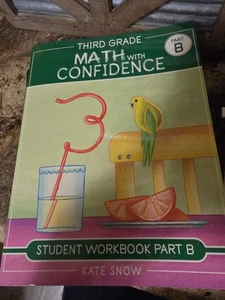 Third Grade Math with Confiden - Paperback - GOOD - Picture 1 of 7