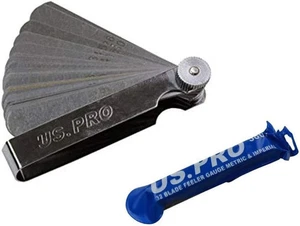 Medidor de sentidor métrico e imperial 32 hojas USPRO 5867 - Imagen 1 de 2