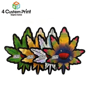 Paquete Mixto Diseño Doble Cara Lámina de Mylar Metálica Resellable Bolsas de Almacenamiento 3.5g - Imagen 1 de 11