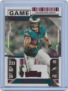 2024 Saquon Barkley Panini Contenders Red NFL #80 Philadelphia Eagles - Picture 1 of 2