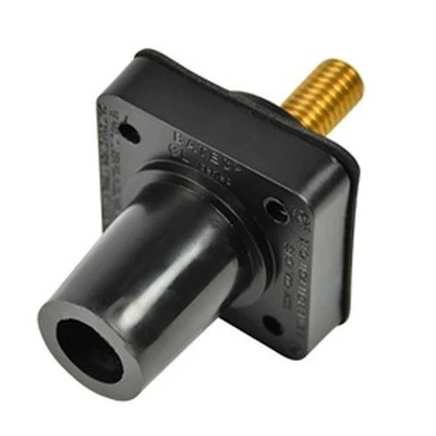CL40FRSB-AX CL Cam Type, Panel Mount,400A, 1-1/8" threaded stud, F - Black (A) - Image 1 of 2