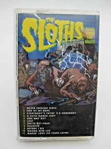 THE SLOTHS Back From The Grave Cassette Limited Edition Yellow Garage Rock Punk - Picture 1 of 3