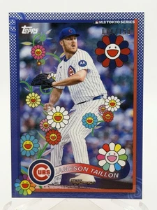 2025 Topps MLB Tokyo Series Takashi Murakami - #10 Jameson Taillon /150 - Bild 1 von 2