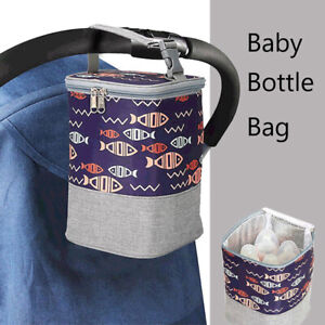 Portable Baby Feeding Milk Bottle Warmer Thermal Bottle Insulation Tote Hang ~m'