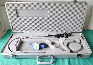 Storz 11302BDD2 Flexible Intubation Scope cystocope Leak Tester & Case - Picture 1 of 12