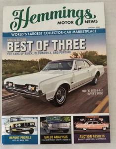 Hemmings Motor News Magazine January 2021 1931 Buick Cabriolet 1964 Chevy Nova - Picture 1 of 5