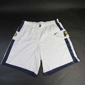 Indiana Pacers Nike Practice Shorts Men's White/Navy Used