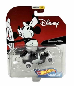 Disney Hot Wheels Steamboat Willie Character Cars Series 6 (P) - Picture 1 of 4