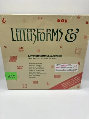 Juego Letterforms & Illusion Puzzle Macintosh de WH Freeman & Company 1989 Foto 1 de 4