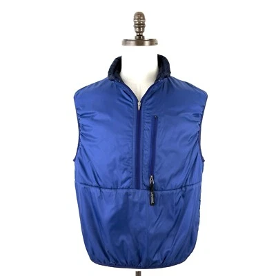 Patagonia Vintage Puffball Vest Sleeveless Half Zip Style 84013 Blue Men’s Sz M - Image 1 of 4