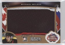 2015 Leaf ITG Heroes & Prospects Canada-Russia Series Jerseys /45 Michael McLeod