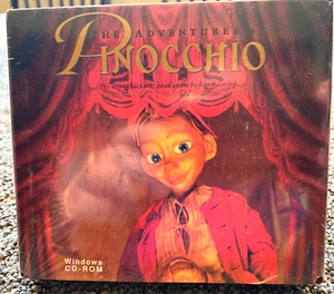 CD-ROM Windows PC Juego Aventuras de Pinocho NUEVO SELLADO - Imagen 1 de 2