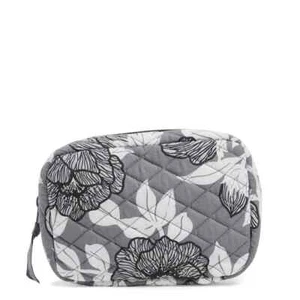 Vera Bradley Jewelry Folio Moon Shadow Meadow NWT Organizer Travel Gray White - Picture 1 of 2