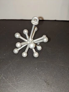 2018 Barbie Doll Dream House Silver Gray Chandelier Light Replacement - Picture 1 of 3