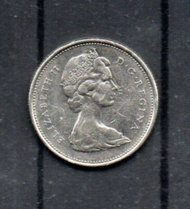 Kanada Canada 25 Cent 1976 + 1985 Königin Elizabeth II - Bild 1 von 4