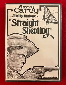 Straight Shooting DVD Harry Carey Molly Malone Universal New Factory Sealed - Picture 1 of 4