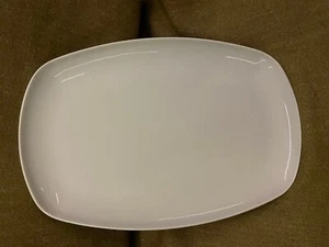 Seltmann Weiden, Sketch - Platte,uni weiss, Platte eckig 35 cm 2 Stück - Bild 1 von 1